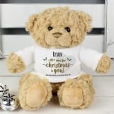 Thumbnail 3 - Personalised All I Want For Christmas Teddy Bear