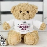 Thumbnail 6 - Personalised All I Want For Christmas Teddy Bear
