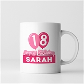 Thumbnail 3 - Personalised 18th Birthday Balloon Mug