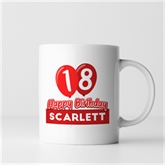 Thumbnail 5 - Personalised 18th Birthday Balloon Mug