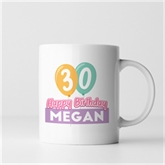 Thumbnail 2 - Personalised 30th Birthday Balloon Mug