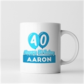 Thumbnail 3 - Personalised 40th Birthday Balloon Mug