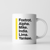 Thumbnail 4 - Personalised Phonetic Alphabet Name/Phrase Mug