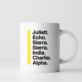 Thumbnail 8 - Personalised Phonetic Alphabet Name/Phrase Mug