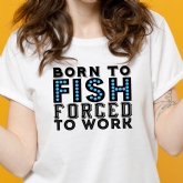 Thumbnail 2 - born to fish t shirt