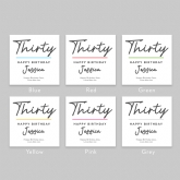 Thumbnail 8 - Personalised Classy 30th Birthday Mug