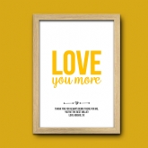 Thumbnail 6 - Personalised Love You More Print