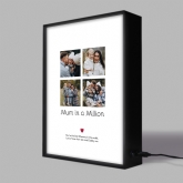 Thumbnail 10 - Personalised Mum in a Million Photo Light Box