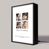 Thumbnail 5 - Personalised Mum in a Million Photo Light Box