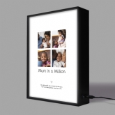 Thumbnail 6 - Personalised Mum in a Million Photo Light Box