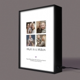 Thumbnail 7 - Personalised Mum in a Million Photo Light Box