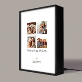 Thumbnail 9 - Personalised Mum in a Million Photo Light Box