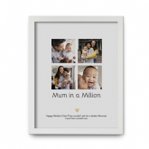 Thumbnail 12 - Personalised Mum in a Million Photo Print