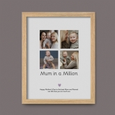 Thumbnail 6 - Personalised Mum in a Million Photo Print
