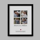 Thumbnail 8 - Personalised Mum in a Million Photo Print