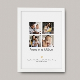Thumbnail 10 - Personalised Mum in a Million Photo Print