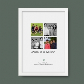 Thumbnail 4 - Personalised Mum in a Million Photo Print