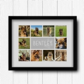 Thumbnail 1 - Personalised Dog Photo Collage Print