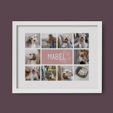 Thumbnail 9 - Personalised Dog Photo Collage Print