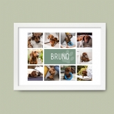 Thumbnail 6 - Personalised Dog Photo Collage Print