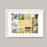 Thumbnail 8 - Personalised Dog Photo Collage Print