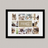 Thumbnail 3 - Personalised Cat Photo Collage Print