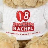 Thumbnail 2 - Personalised 18th Birthday Balloon Bear