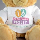 Thumbnail 2 - Personalised Birthday Balloon Teddy Bears