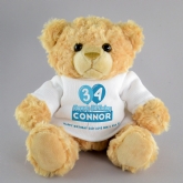 Thumbnail 3 - Personalised Birthday Balloon Teddy Bears