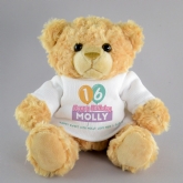 Thumbnail 8 - Personalised Birthday Balloon Teddy Bears