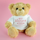 Thumbnail 1 - Personalised Best Mum Ever Teddy Bear