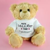 Thumbnail 1 - Like a Mum to Me Personalised Teddy Bear