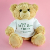 Thumbnail 6 - Like a Mum to Me Personalised Teddy Bear