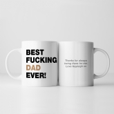 Thumbnail 6 - Personalised Best Fucking Dad/Stepdad Ever Mug