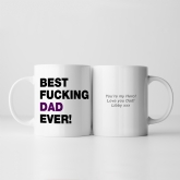 Thumbnail 8 - Personalised Best Fucking Dad/Stepdad Ever Mug