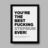 Thumbnail 8 - Swearing Best Mum Ever Personalised Print