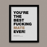 Thumbnail 2 - Personalised Best Fucking Friend Ever Print