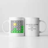 Thumbnail 1 - Personalised Mummy Word Puzzle Mug