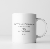 Thumbnail 8 - Personalised Mummy Word Puzzle Mug