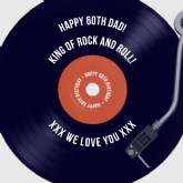 Thumbnail 4 - Personalised 60th Birthday Retro Record Mug