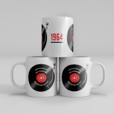 Thumbnail 3 - Personalised 60th Birthday Retro Record Mug