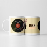 Thumbnail 1 - Personalised 60th Birthday Retro Record Mug