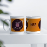 Thumbnail 1 - Personalised 70th Retro Record Mug