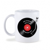 Thumbnail 10 - Personalised 70th Retro Record Mug