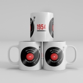 Thumbnail 3 - Personalised 70th Retro Record Mug