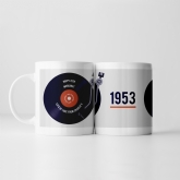 Thumbnail 8 - Personalised 70th Retro Record Mug