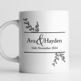 Thumbnail 11 - Botanical Personalised 2nd Wedding Anniversary Mug