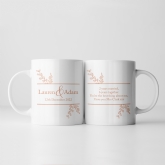 Thumbnail 10 - Botanical Personalised 2nd Wedding Anniversary Mug