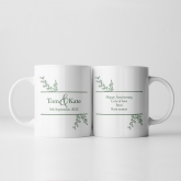 Thumbnail 8 - Botanical Personalised 2nd Wedding Anniversary Mug