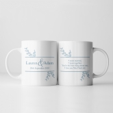 Thumbnail 7 - Botanical Personalised 4th Wedding Anniversary Mug